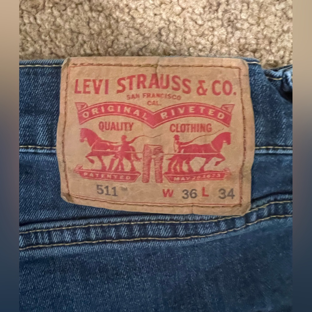 Levi 511 36w 34L